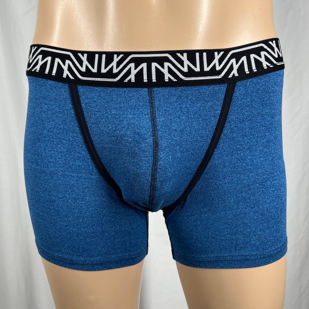 Marco Marco Men's Small Blue/Black Boxer Brief Underwear